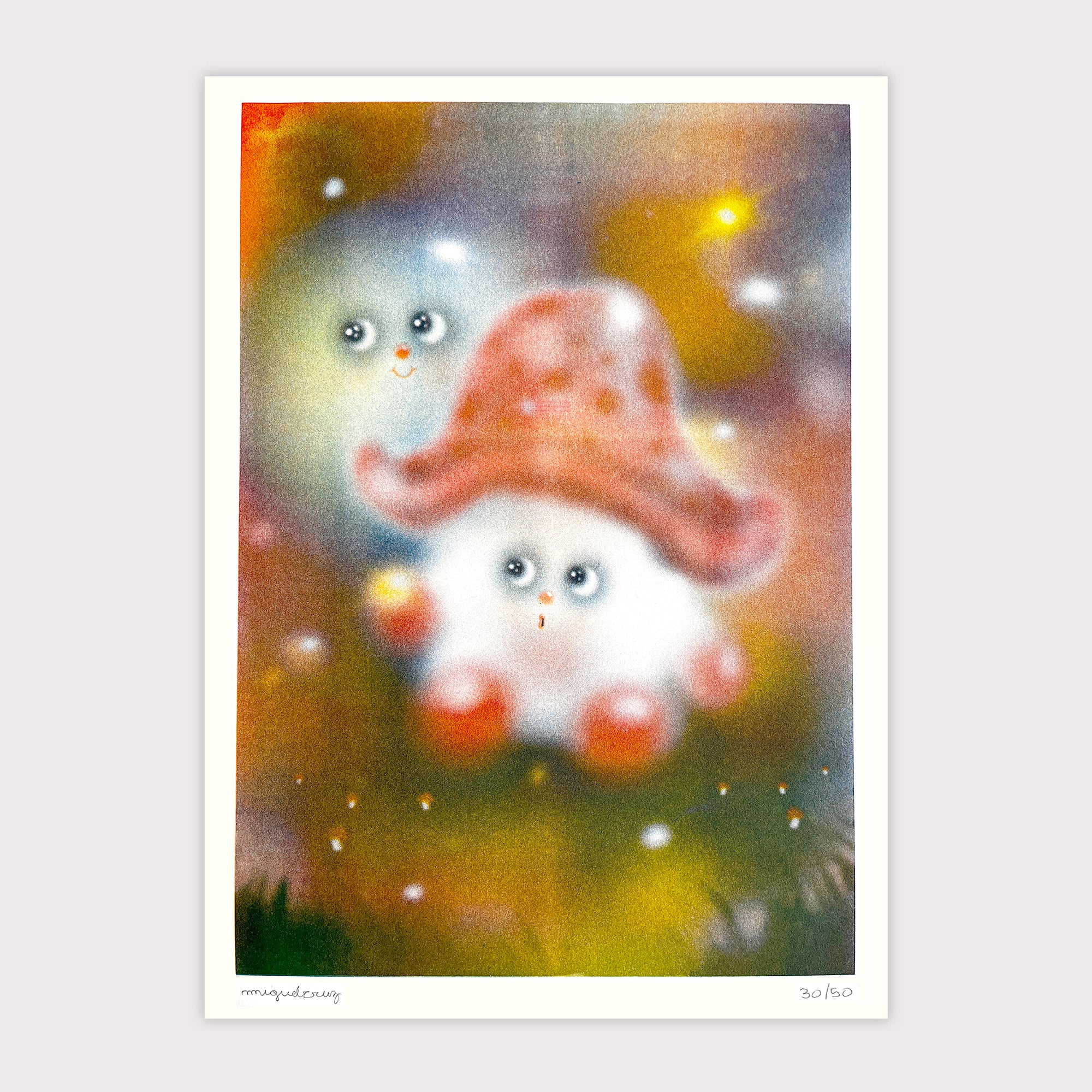 Mushroom Print