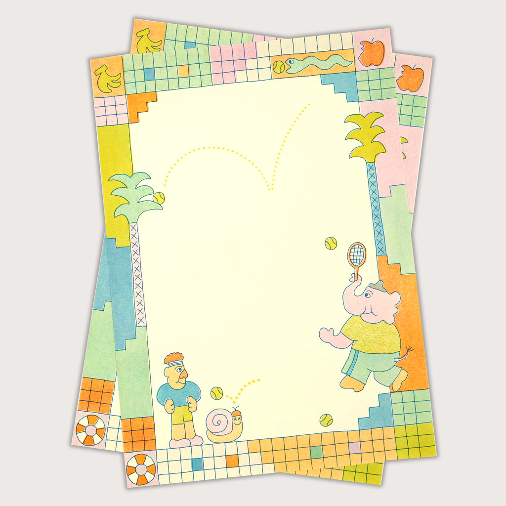 Risograph Stationery Set
